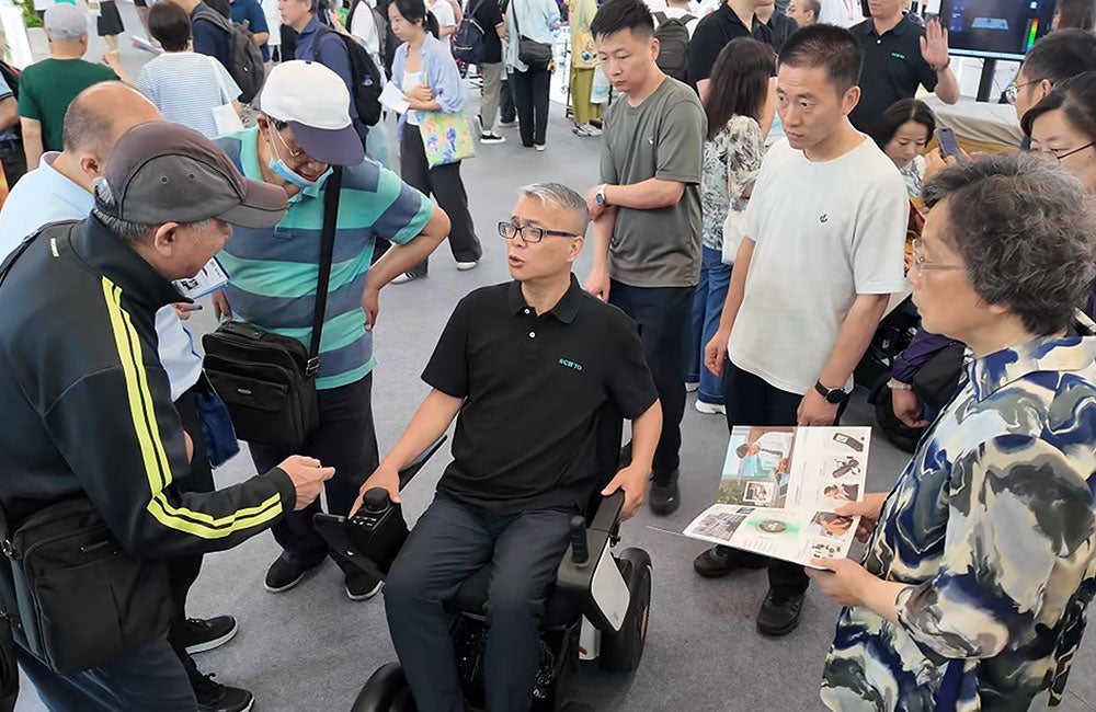 Shanghai Elderly Care Expo Concludes! SCIFTO Power Chair Fuels the Mobile Smart Health Ecosystem Revolution, Reshaping a New Silver-Haired Lifestyle
