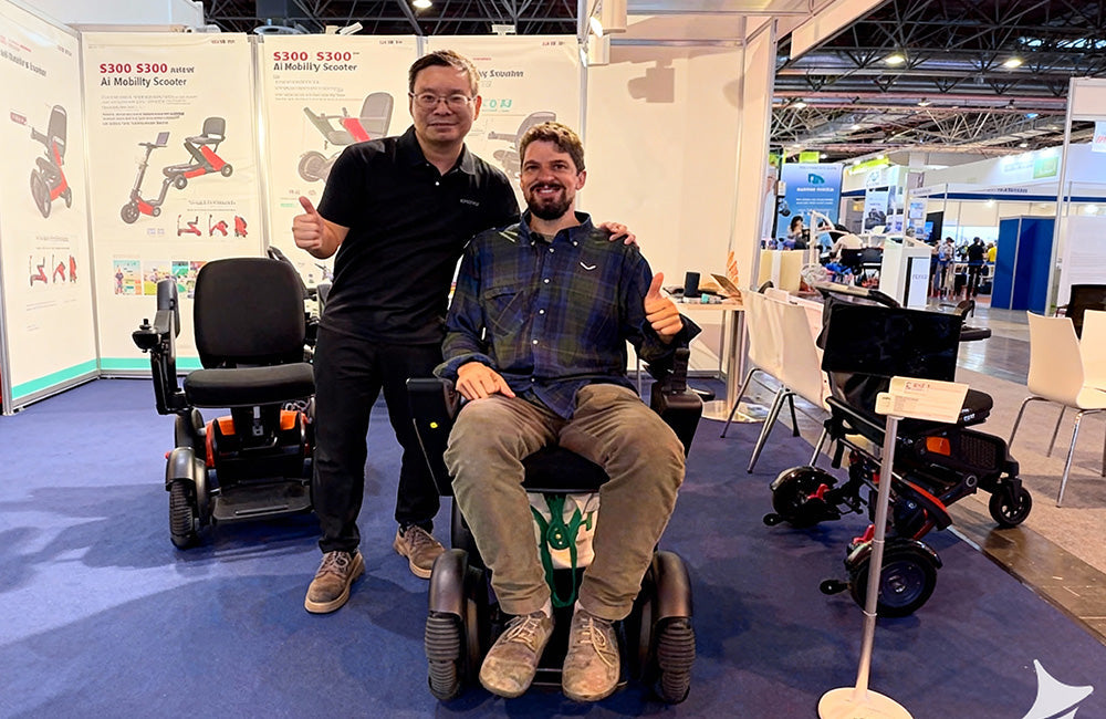 SCIFTO Model S300 PLUS Debuted at German REHACARE Expo 2025